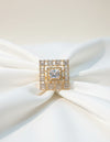 Square Design Diamond Ring