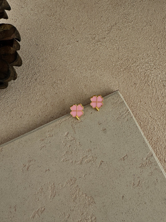 Heart Flower Beautiful Earrings