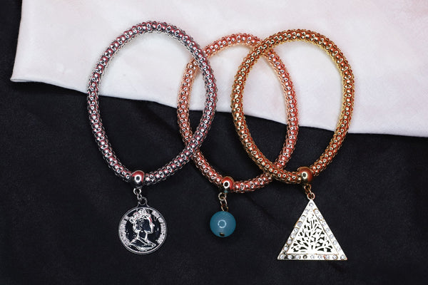 Three Layer Fancy Classic Bracelet