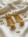 Golden Kashmiri Earrings