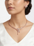 Diamond Studded Leaf Design Necklace