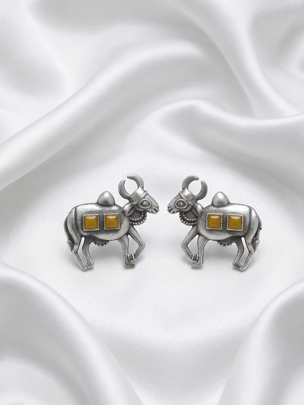 Cow Design Replica Earrings