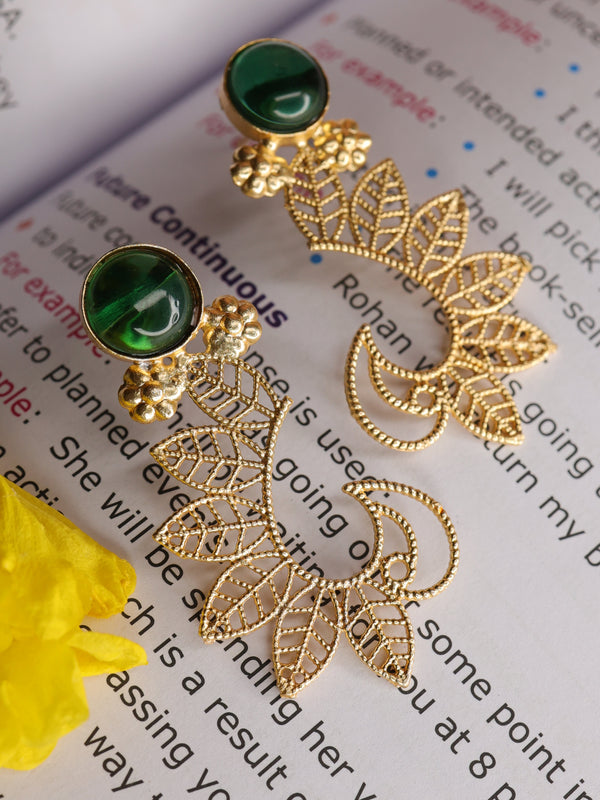 Leaf Flower Stylish Earrings