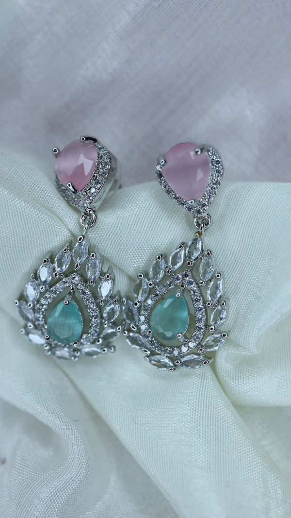 Premium Quality American Diamond Earrings