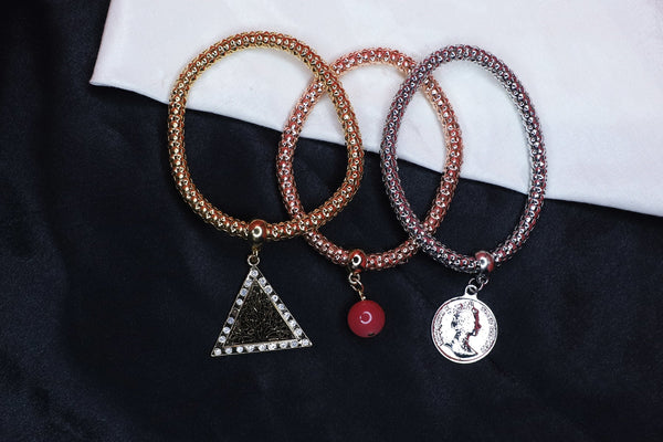 Three Layer Fancy Classic Bracelet