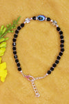 Evil Eye Black Beaded Bracelet