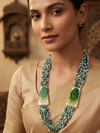 Resin Glass Seed Beads Necklace