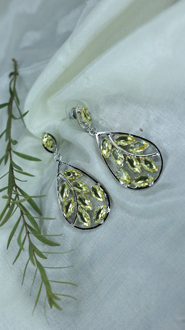 Diamond Studded Beautiful Earrings