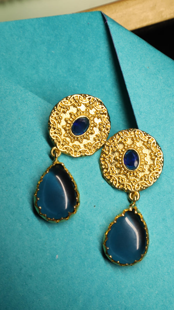 Ethnic Earrings With Stones