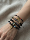 Multilayer and Multicolor Beads Bracelet