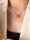 Anti-Tarnish Pendant With Tassel