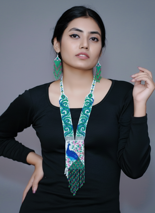 Premium Peacock Design Layered Set