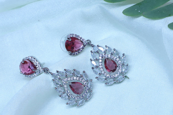 Premium Quality American Diamond Earrings