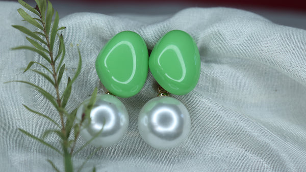 Classic Double Pearl Earrings