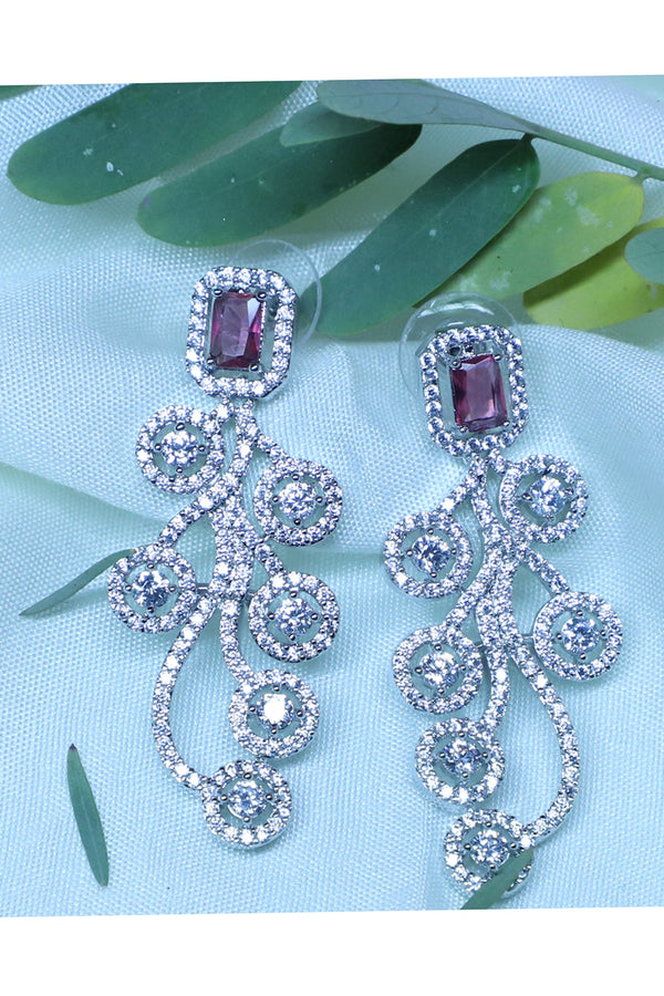 Beautiful American Diamond Earrings