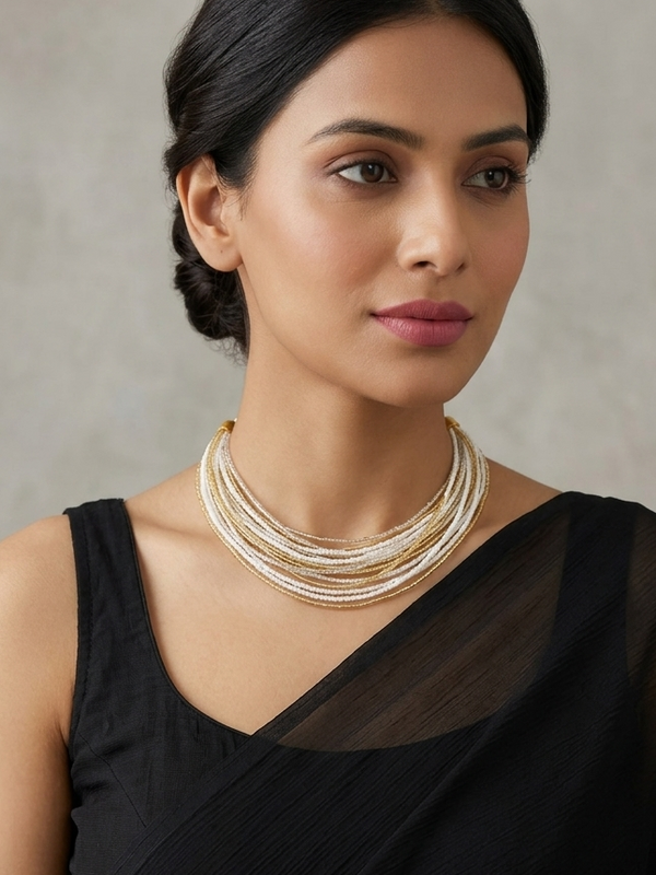 Stylish Beads Necklace