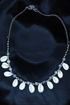 Natural Shell Design Pendant Collarbone Necklace