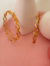 Anti-Tarnish Zigzag Bangles