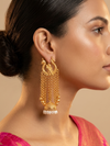 Golden Kashmiri Earrings