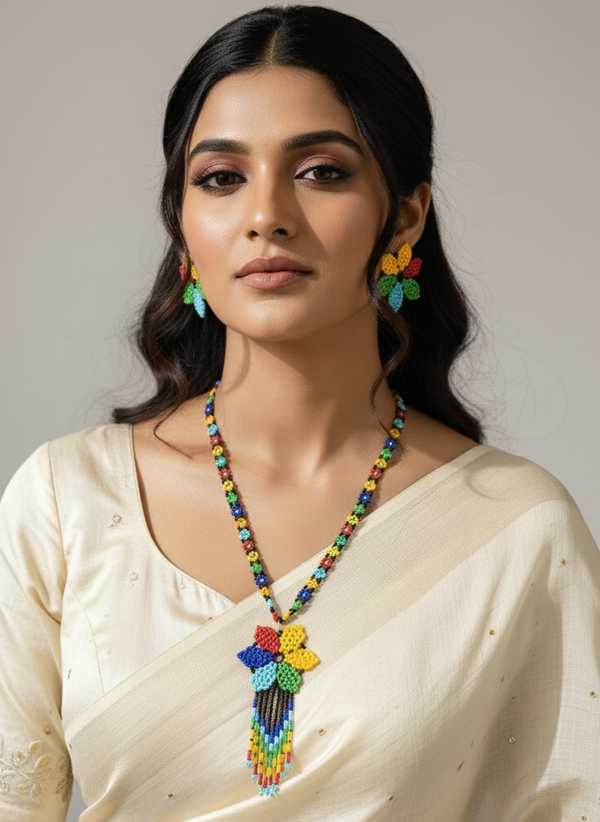 Premium Multicolor Handmade Beads Necklaces