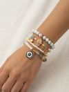 Multilayer and Multicolor Beads Bracelet