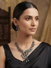 Graceful Peacock Design Necklace