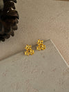 Triplet Flower Stud Earrings