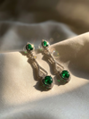 Crystal Rhinestone Dangle Long Earring