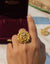 Flower Design Gold Plated Ring
