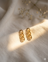 Trio Chain Korean Earrings