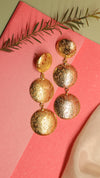 Elegant Stylish Brass Long Earrings