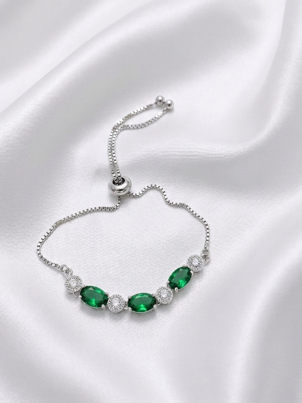 Oval Shaped AD Bracelet