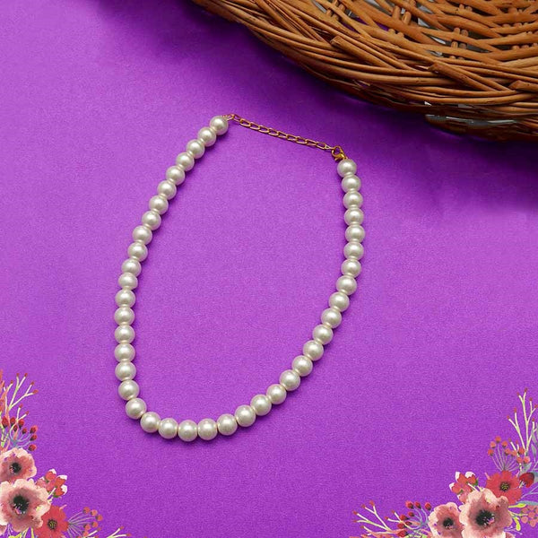 Antique White Pearl Mala