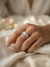 Silver Plated Diamond Studded Ring