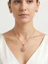 AD Flower Pendant Set