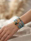 Multilayer and Multicolor Beads Bracelet
