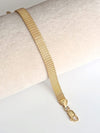 Stainless Steel Gold Plated Chain Bracelet