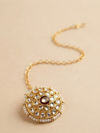 Meraki Pearls Green Borla
