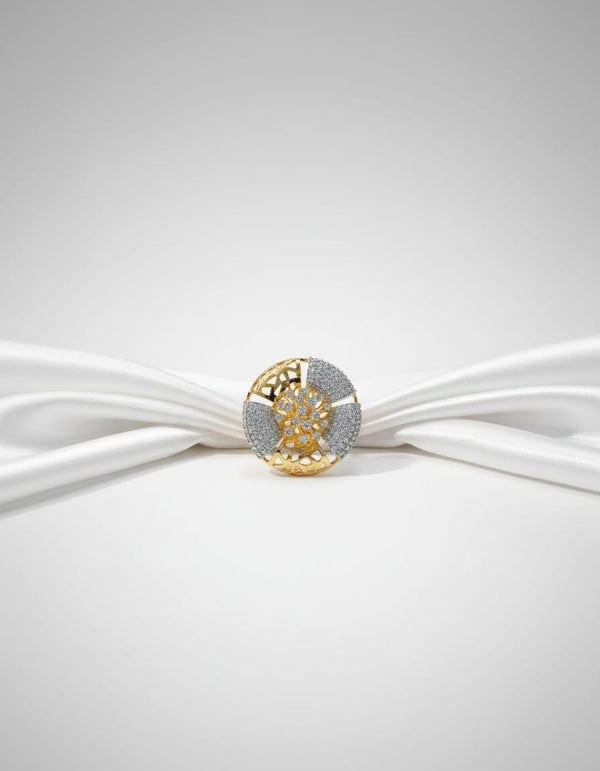 Round Cocktail Diamond Ring