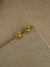 Sun Gold Plated Stud Earrings