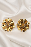 Stylish Golden Korean Earrings