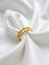 18KT Gold Plated Bamboo Ring