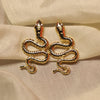 Classy Snake Design Korean Earrings