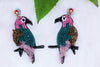Classic Parrot Handmade UB Earrings