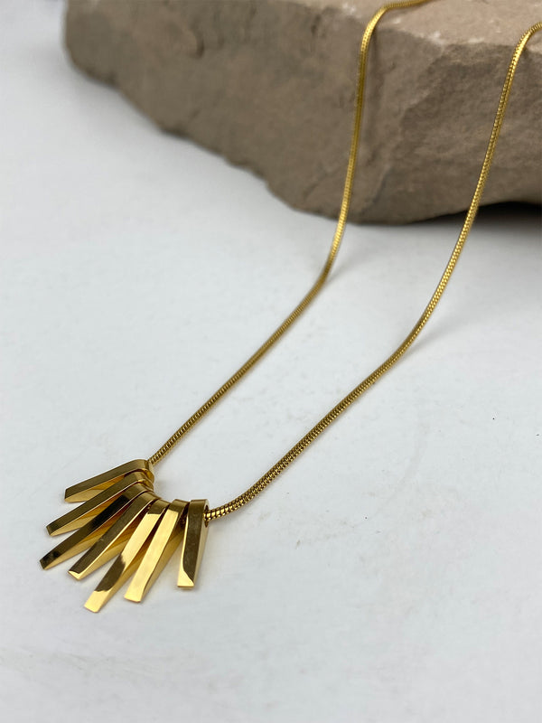 Anti-Tarnish Pendant With Tassel