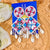 Multi Kite Shaped Beads Earring with Shell