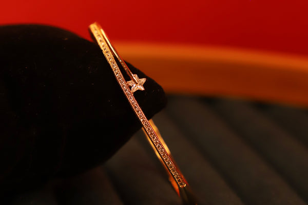 Diamond Studded Star Bracelet