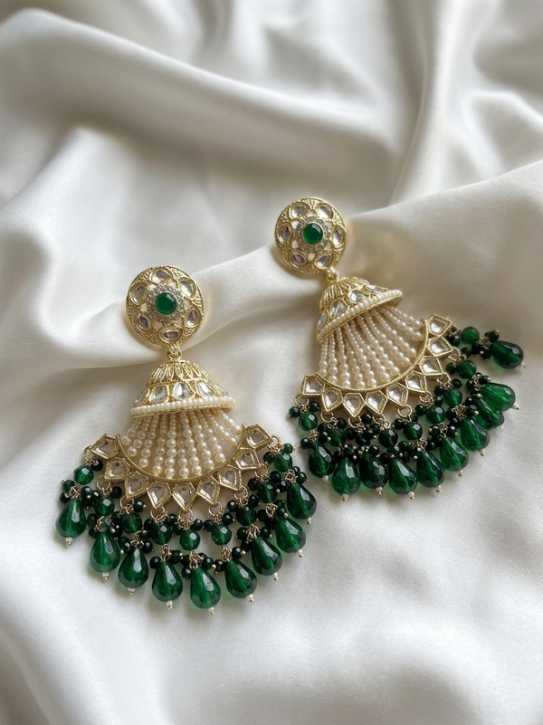 Karigari Jhumkas Style Earrings