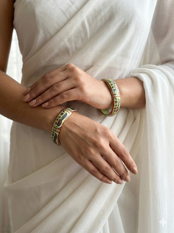 Handpainted Meenakari Bangles