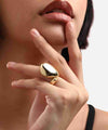 Trendy Dome Shape Adjustable Ring
